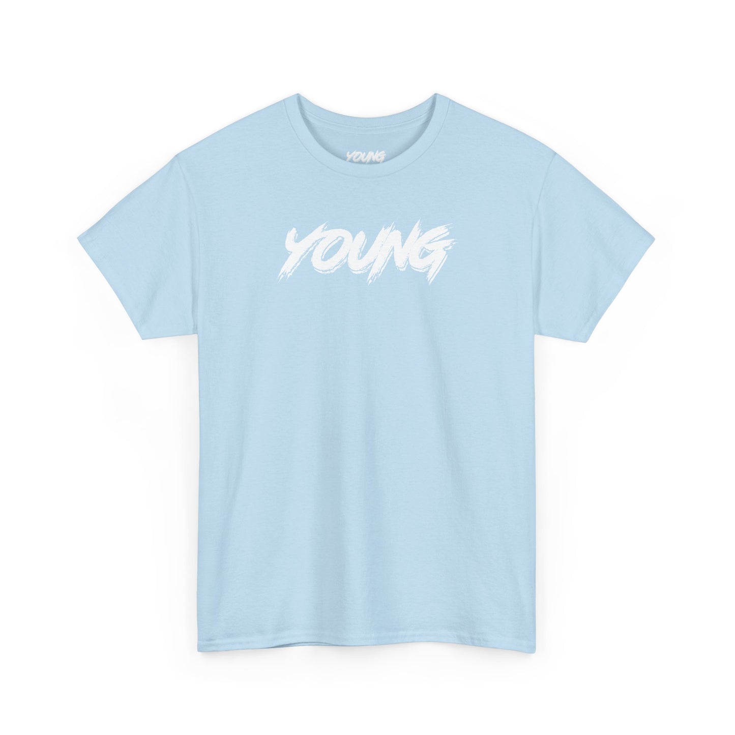 YOUNG (White Logo) Heavy Cotton T-Shirt — Official Band Merch