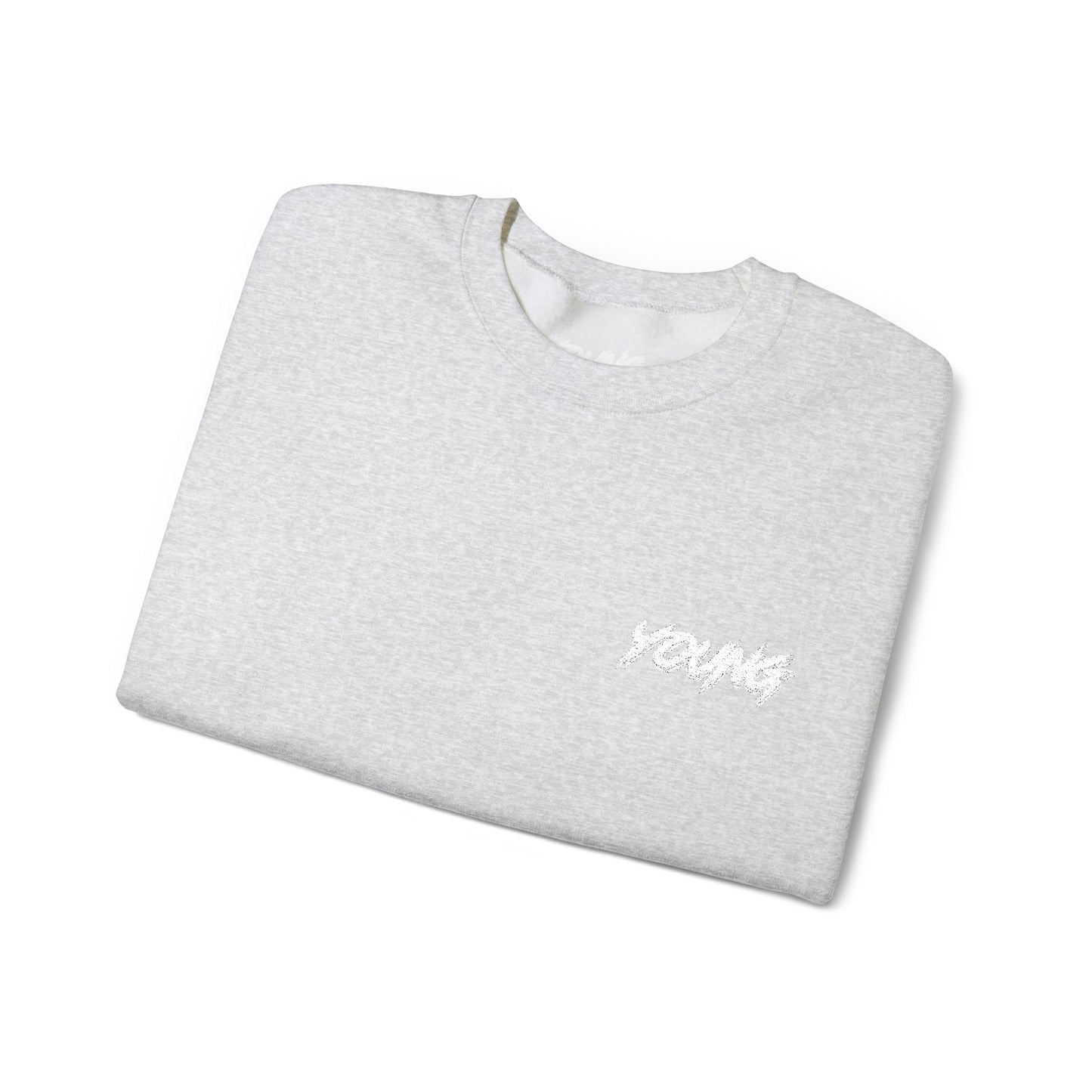 YOUNG (White Logo) Embroidered Crewneck Sweatshirt