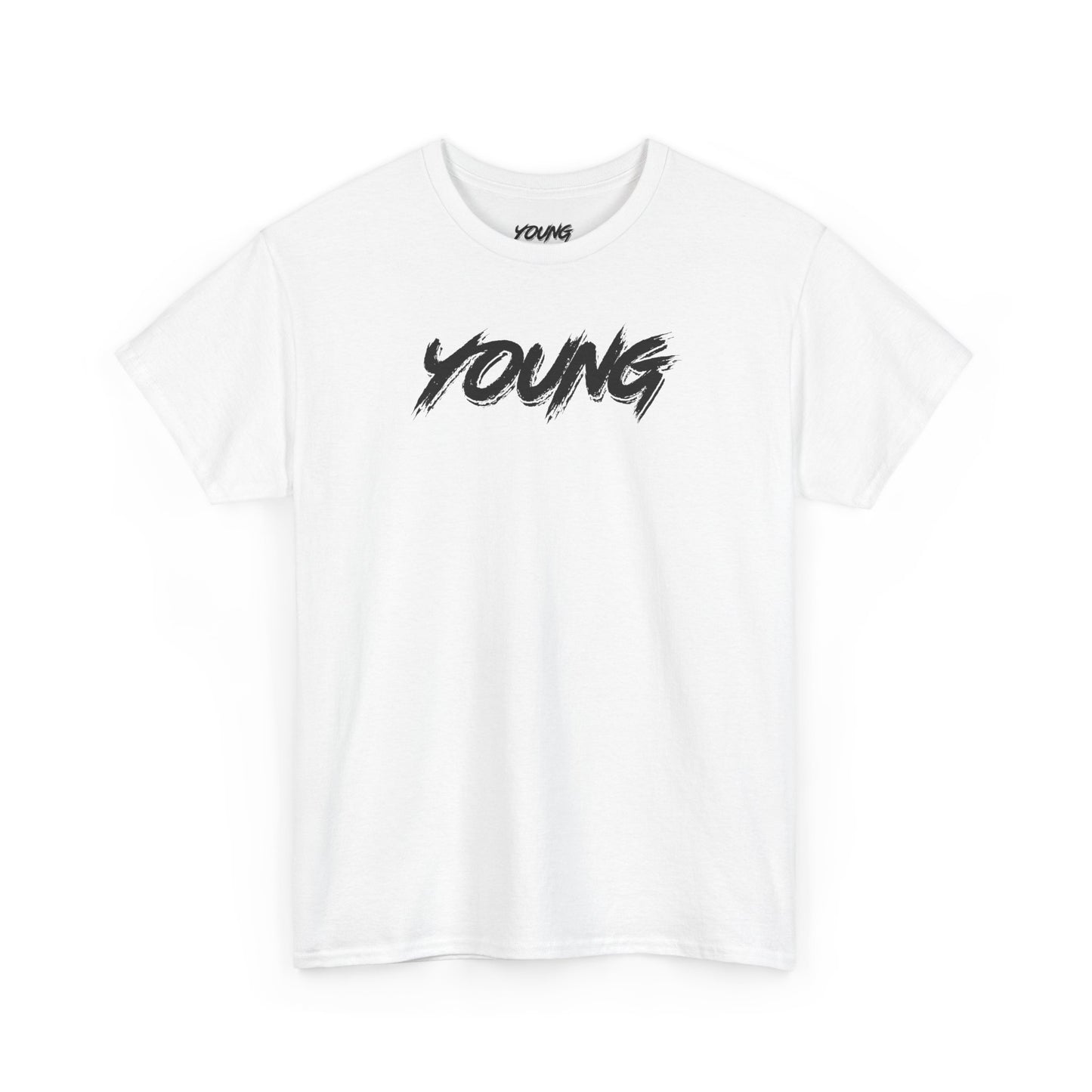 YOUNG (Black Logo) Heavy Cotton T-Shirt — Official Band Merch