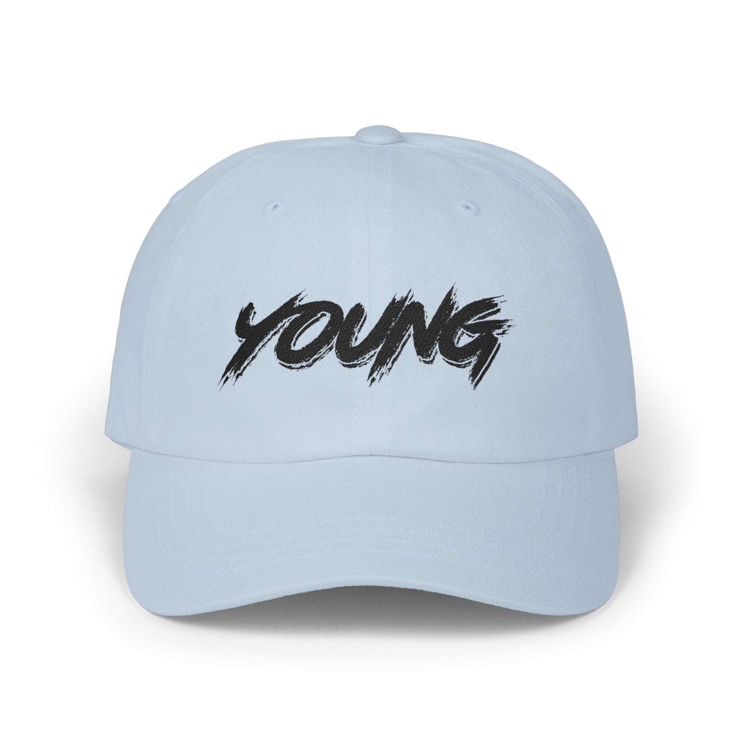 YOUNG (Black Logo) Cap — Classic Brand Baseball Hat