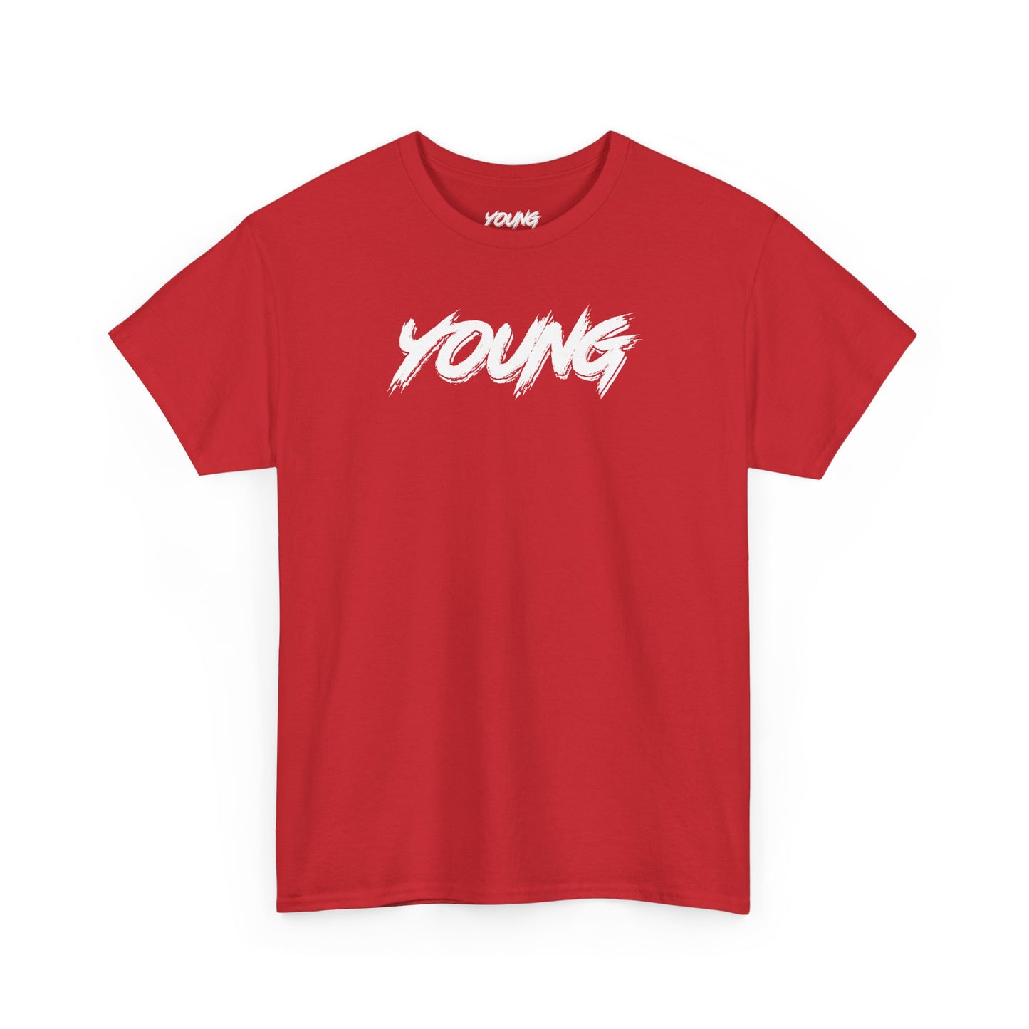 YOUNG (White Logo) Heavy Cotton T-Shirt — Official Band Merch