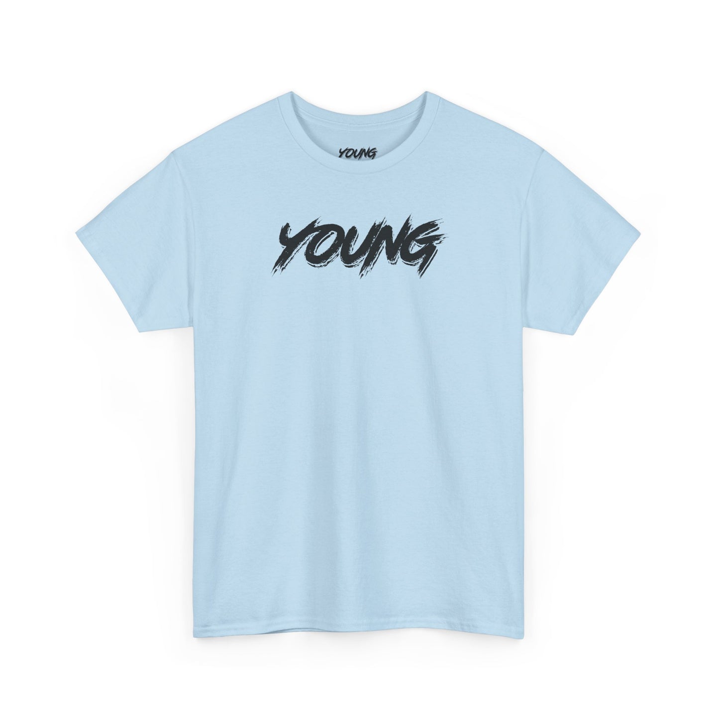 YOUNG (Black Logo) Heavy Cotton T-Shirt — Official Band Merch