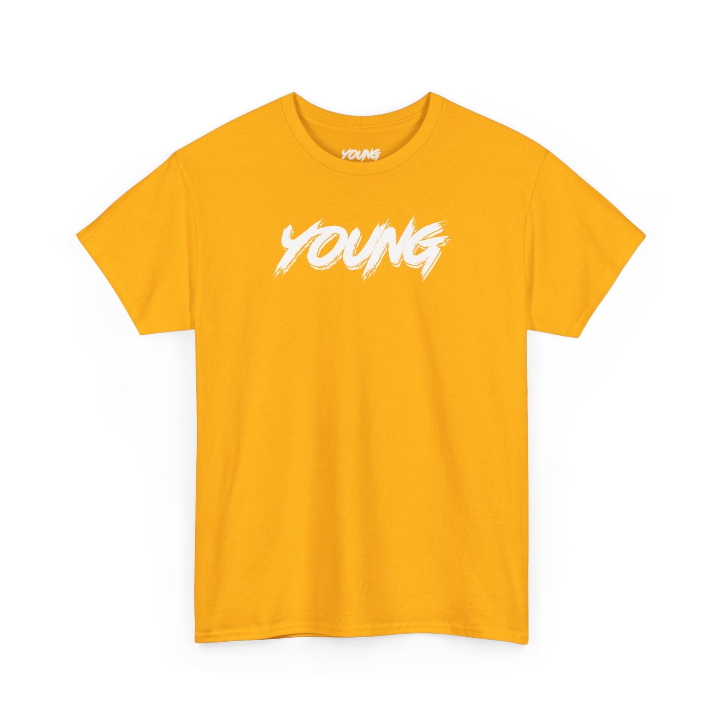 YOUNG (White Logo) Heavy Cotton T-Shirt — Official Band Merch