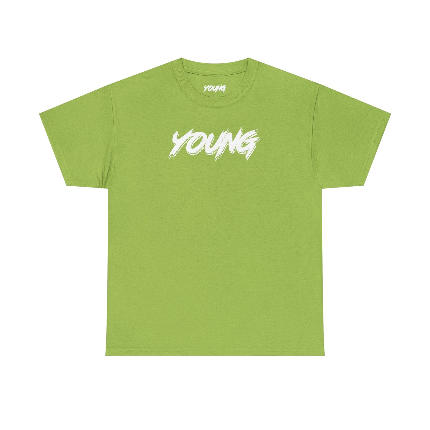 YOUNG (White Logo) Heavy Cotton T-Shirt — Official Band Merch