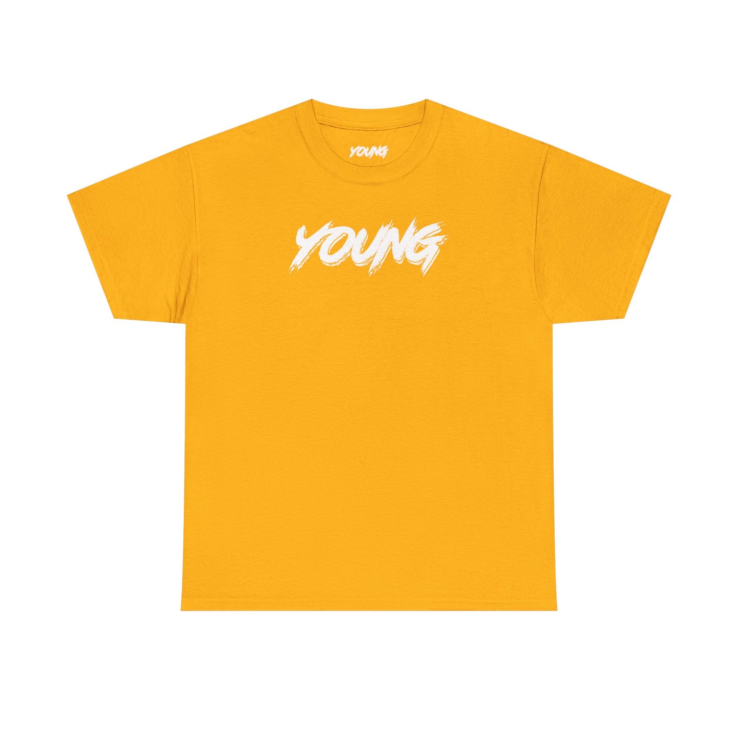YOUNG (White Logo) Heavy Cotton T-Shirt — Official Band Merch