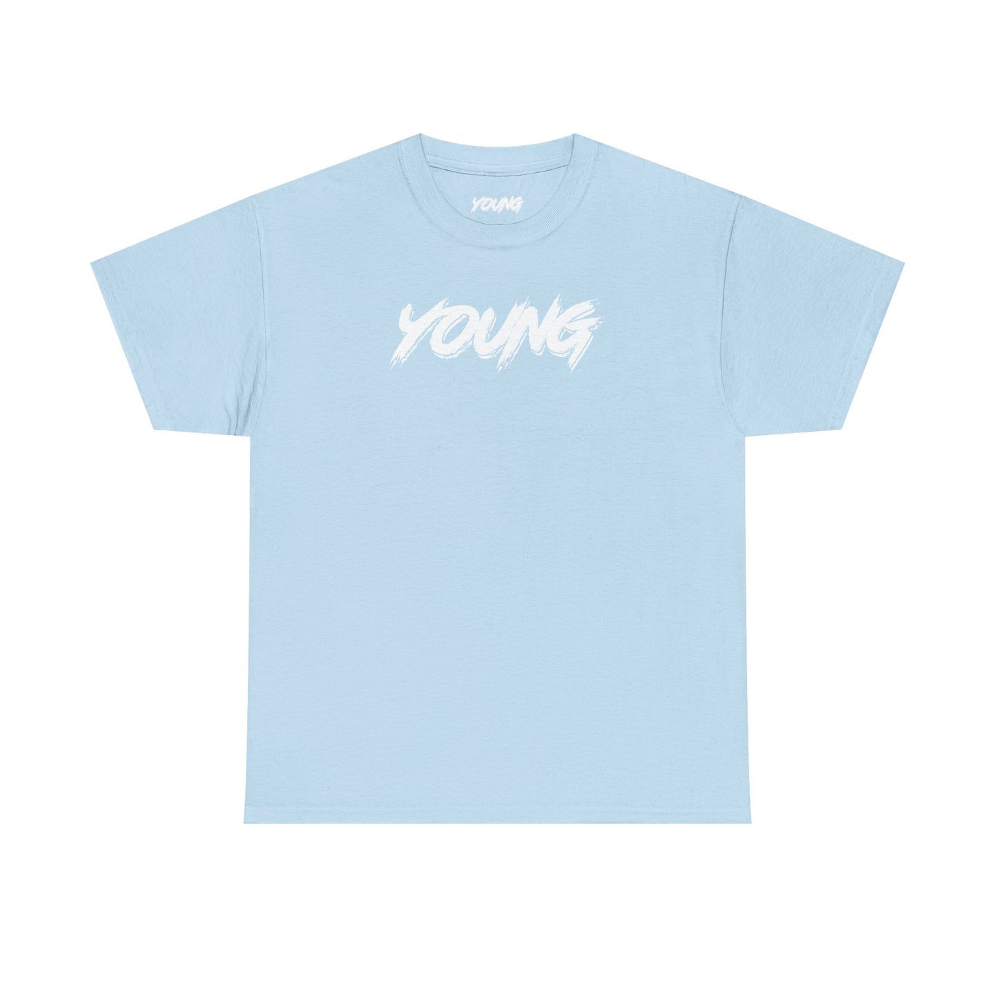 YOUNG (White Logo) Heavy Cotton T-Shirt — Official Band Merch