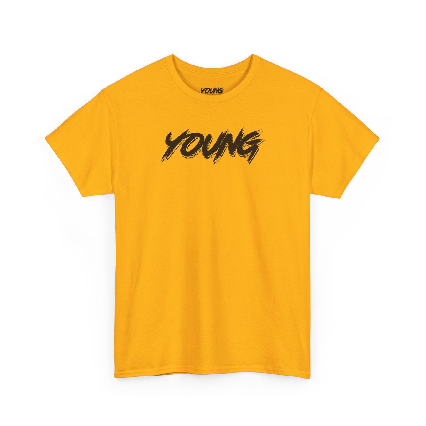 YOUNG (Black Logo) Heavy Cotton T-Shirt — Official Band Merch