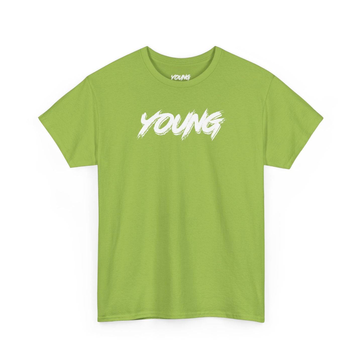YOUNG (White Logo) Heavy Cotton T-Shirt — Official Band Merch