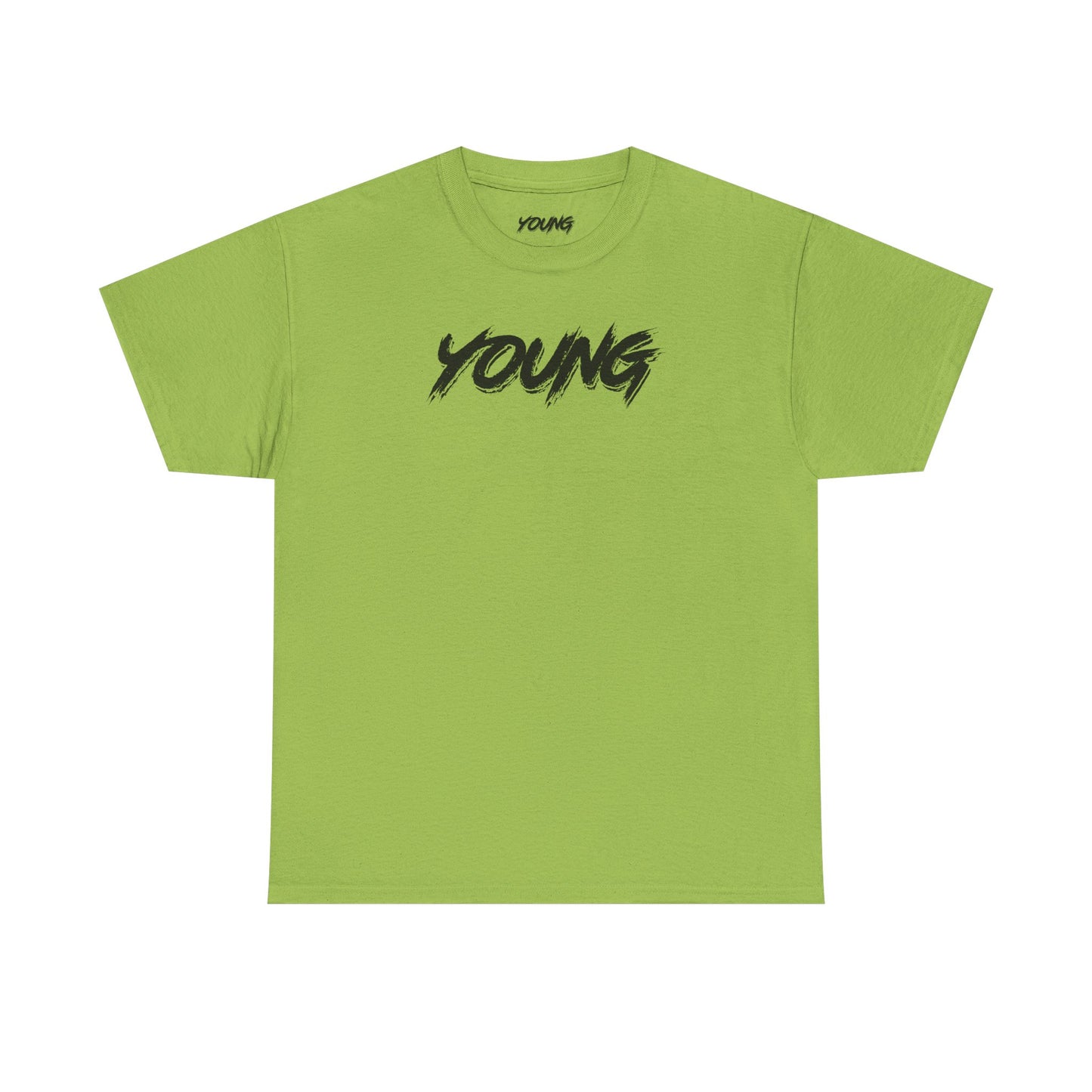 YOUNG (Black Logo) Heavy Cotton T-Shirt — Official Band Merch