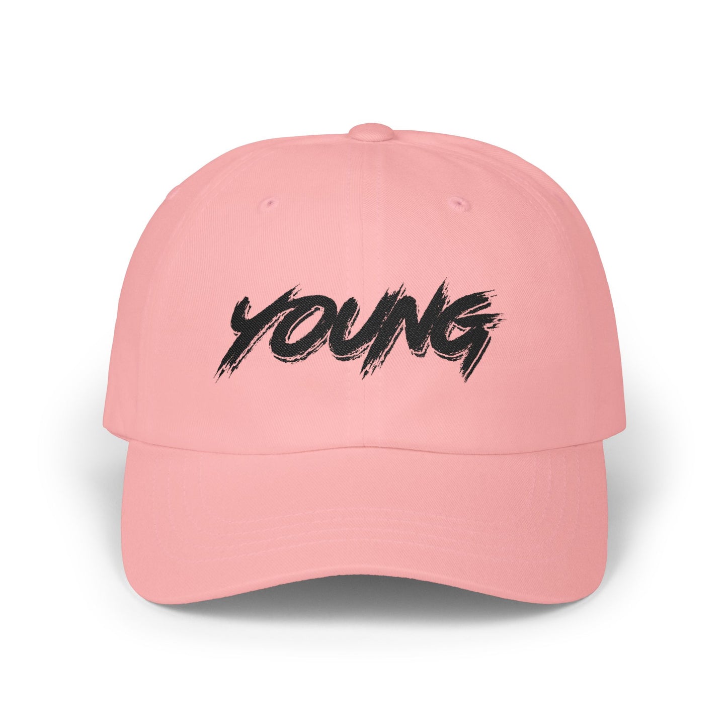 YOUNG (Black Logo) Cap — Classic Brand Baseball Hat