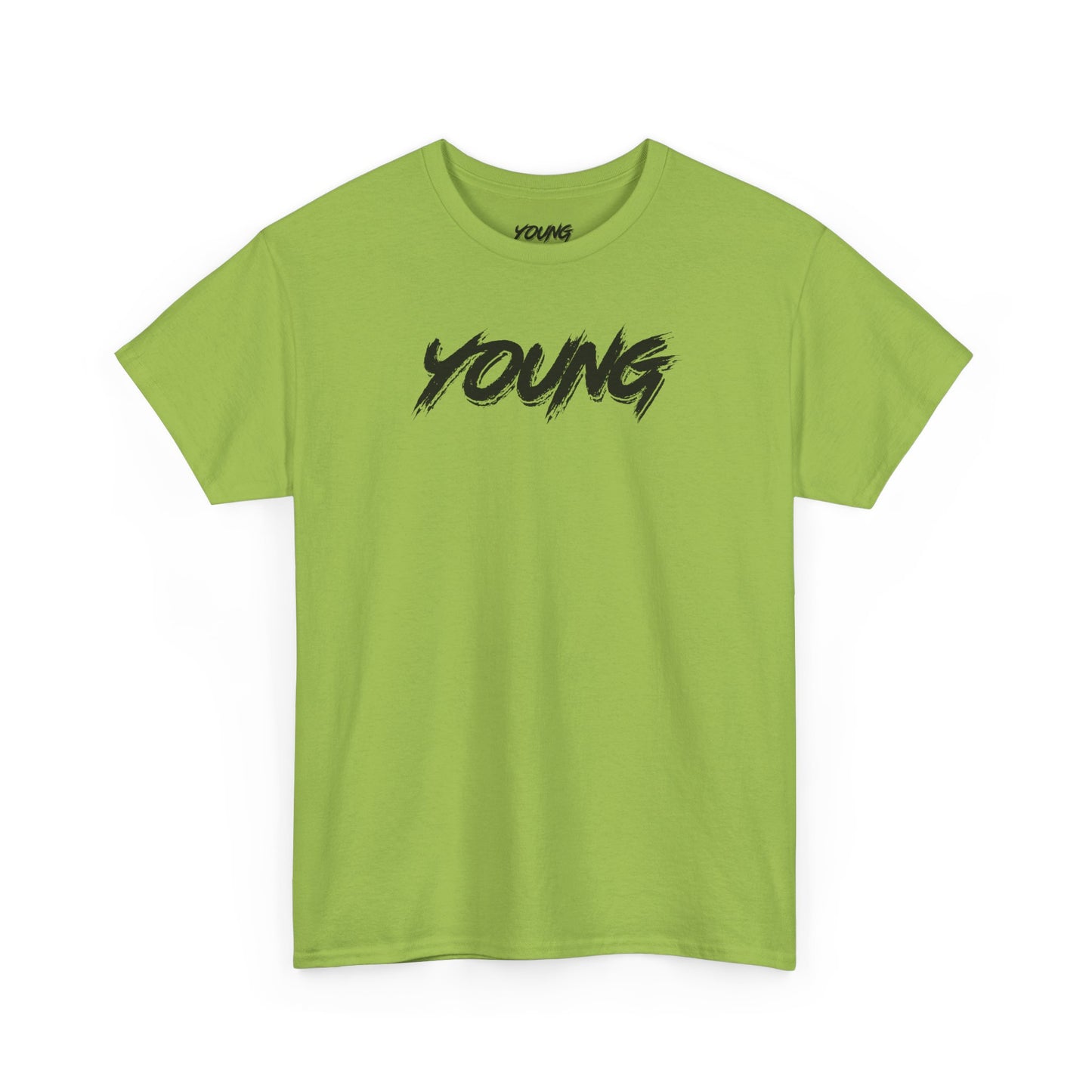 YOUNG (Black Logo) Heavy Cotton T-Shirt — Official Band Merch